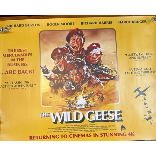 120 - A collection of UK Quads all rolled, various films to include 24th Party People and Wild Geese