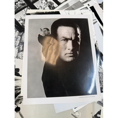 122 - A large collection of black and white film stills