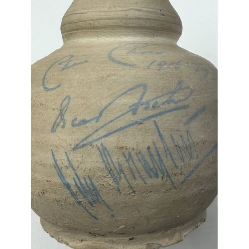 164 - A 'Chu Chin Chow' vase, potted on stage by a Wedgwood potter as part of the performance in a scene s... 