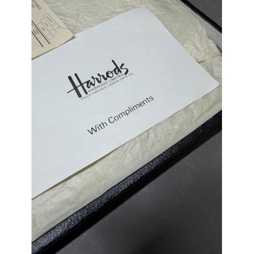 63 - A canteen of cutlery with Antler handles made by Harrods