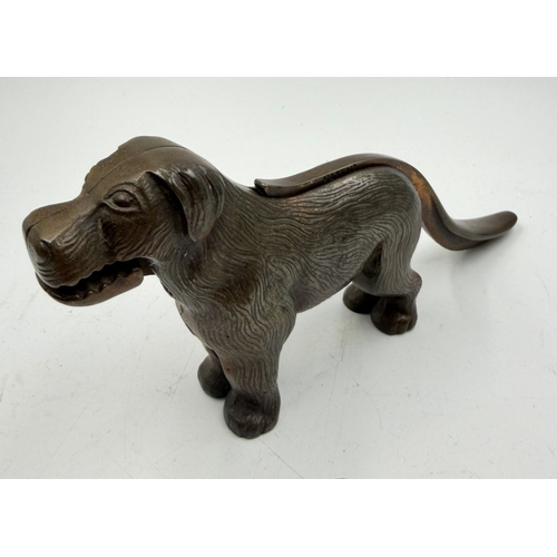 64 - Metal nutcracker in the form of a dog