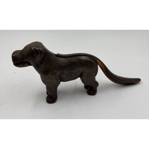 64 - Metal nutcracker in the form of a dog