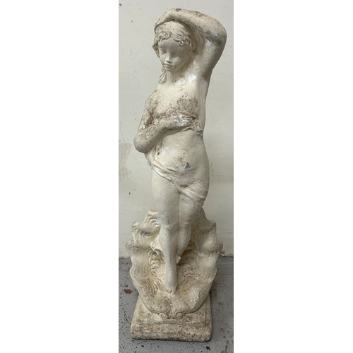 74 - Large garden figurine in the form of a young girl