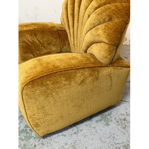 A pair of Art Deco Armchairs, these vintage chairs have the classic ...