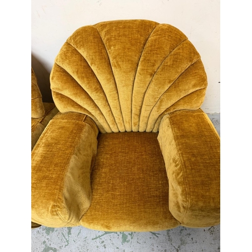 A pair of Art Deco Armchairs, these vintage chairs have the classic ...