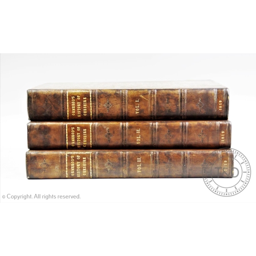 357 - ORMEROD (G), The History of the County Palatine and City of Chester, 3 vols, Lackington, Hughes, Har... 