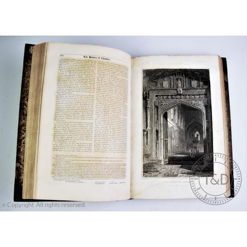 357 - ORMEROD (G), The History of the County Palatine and City of Chester, 3 vols, Lackington, Hughes, Har... 