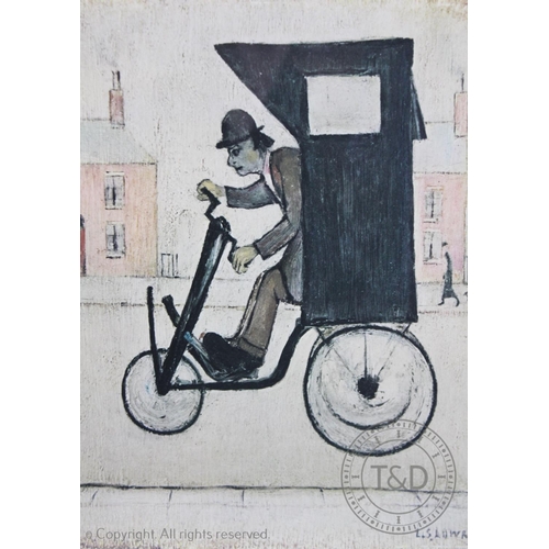 403 - Laurence Stephen Lowry RBA RA (1887-1976), 
Signed print, 
'The Contraption', 
Signed in pencil 'L.S... 