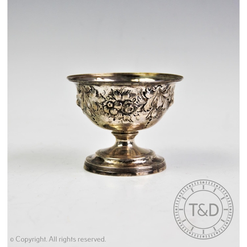 43 - A George III silver bonbon dish, Robert Hennell I & David Hennell II, London 1799, the tapering bowl... 
