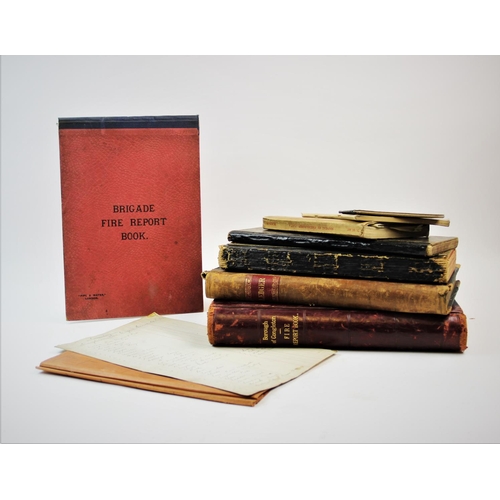 226 - A collection of ledgers and documents relating to the Borough Of Congleton Fire Brigade in the late ... 