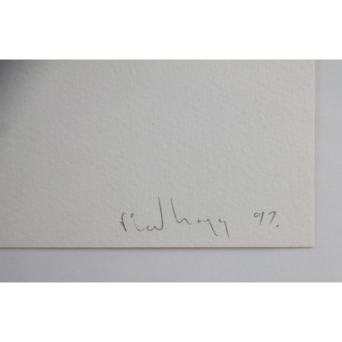 286 - Richard Hogg (Modern British), 
Limited edition print on paper, 
'Untitled', 
Signed and dated '97' ... 