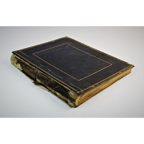 273 - A Victorian photograph album, enclosing scenes of Wales to include; Welshpool Railway Station, Castl... 