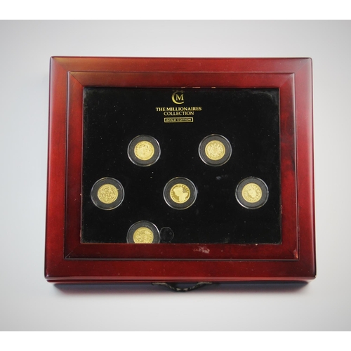 101 - The Millionaires Coin Collection, 'The Double Leopard', Gold Edition, The London Mint Office, no. 14... 