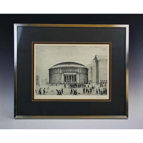 300 - Laurence Stephen Lowry RBA RA (1887-1976), 
Signed limited edition artist's proof on paper, 
'The Re... 