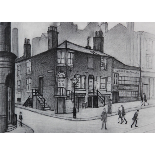 301 - Laurence Stephen Lowry RBA RA (1887-1976), 
Signed limited edition print on paper, 
'Great Ancoats S... 