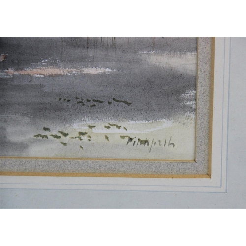 314 - Vivien Pitchforth R.A., A.R.W.S. (1895-1982),  
Watercolour on paper,  
Harbour scene,  
Signed lowe... 