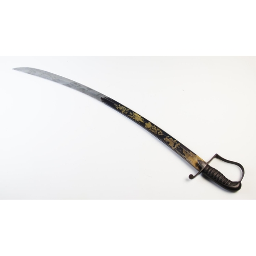 244 - A George III 1796 pattern British light cavalry trooper's sabre by Wolley & Sargant, early 19th cent... 