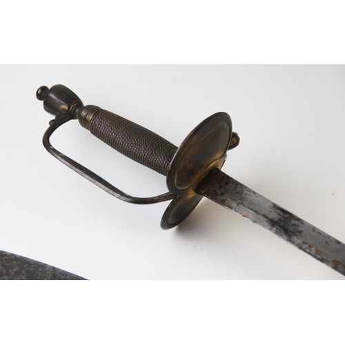 245 - A George III 1796 pattern British light cavalry trooper's sabre by Durs Egg, early 19th century, the... 