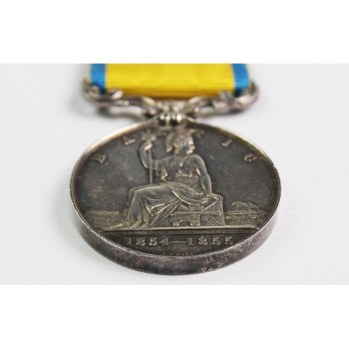 238 - A Crimea Baltic Medal, unnamed as issued