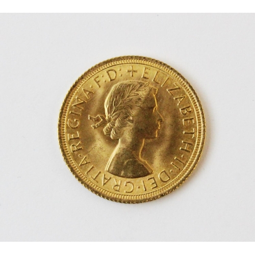 94 - An Elizabeth II gold sovereign, dated 1966, weight 8.0gms