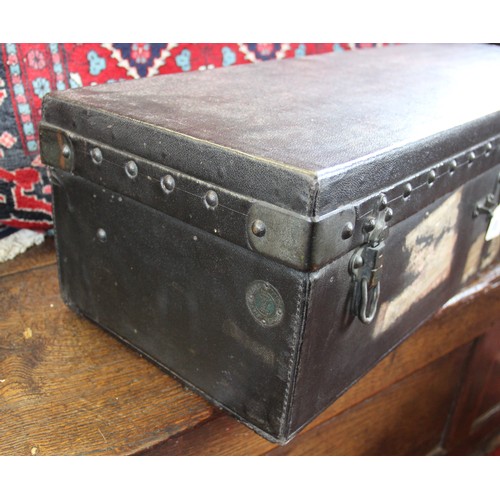 352 - An early 20th century Louis Vuitton motoring trunk, No.151898, 'Made specifically for J.A.Lawton & C... 