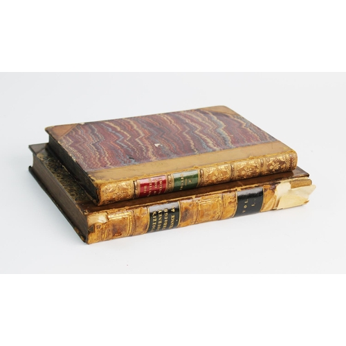 496 - INGLIS (H.D.), RAMBLES IN THE FOOTSTEPS OF DON QUIXOTE, 1st edition, 3/4 leather, marbled boards, il... 