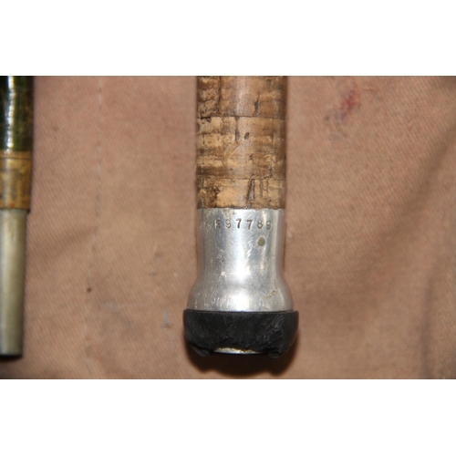 460 - A Hardy No.1 LRH Spinning Palakona split cane two-piece rod, E97789, within sleeve, and a Hardy 'The... 