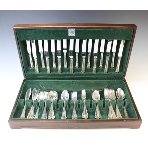 110 - A canteen of ENPS 'Cavendish' cutlery by Butler of Sheffield, comprising sixty five pieces including... 