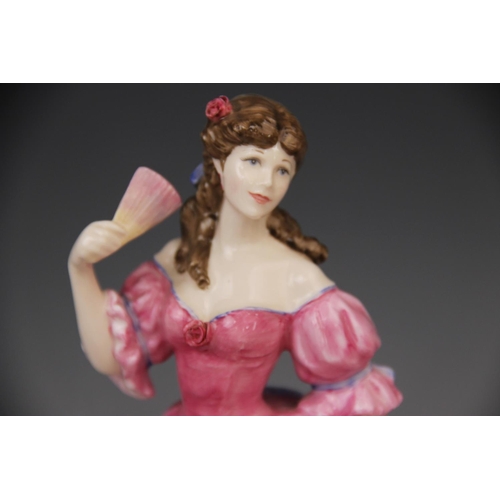 218 - A collection of Royal Doulton figurines, comprising: HN3975 'Lauren' (figure Of The Year 1975), HN12... 