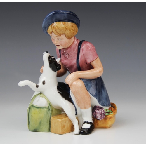 225 - Two Royal Doulton limited edition figural groups, comprising: HN3299 'Welcome Home' and HN3295 'The ... 