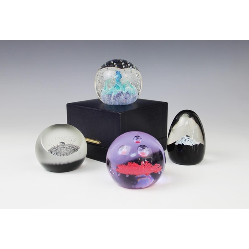 263 - Three Caithness paperweights, comprising: a limited edition 'Arctic Night', numbered 196/1500, L3591... 