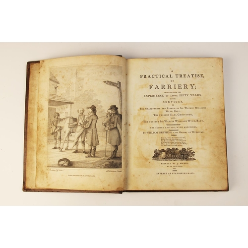 450 - Griffiths (W), A PRACTICAL TREATISE ON FARRIERY, DEDUCED FROM THE EXPERIENCE OF ABOVE FORTY YEARS, I... 