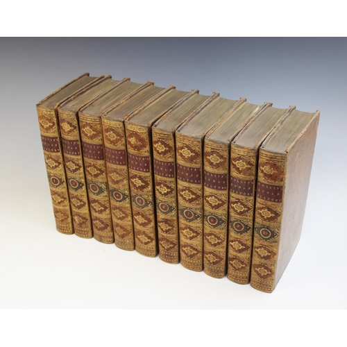 471 - DECORATIVE BINDINGS: Rollins (C), THE ROMAN HISTORY FROM THE FOUNDATION OF ROME TO THE BATTLE OF ACT... 