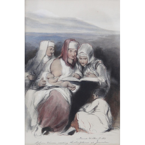 492 - After David Roberts R.A (Scottish 1796-1864), 
Four hand coloured lithographs on paper, 
'St Jaen d'... 