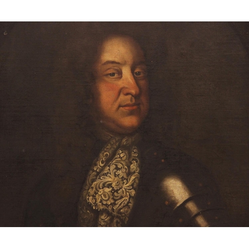 533 - Follower of Godfrey Kneller (1646-1723), 
Portrait of Oldfield Esq of Leftwich in Cheshire Half leng... 