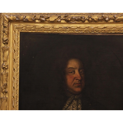 533 - Follower of Godfrey Kneller (1646-1723), 
Portrait of Oldfield Esq of Leftwich in Cheshire Half leng... 