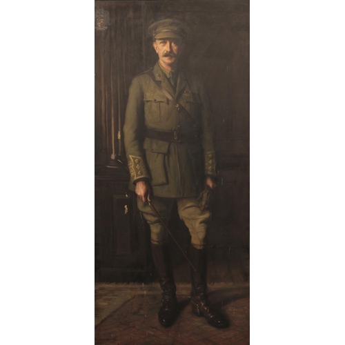 545 - Rose Dempster Bonnor (fl.1895-1916),
Portrait of Lloyd Tyrell Kenyon, 4th Bt, in the uniform of a Li... 