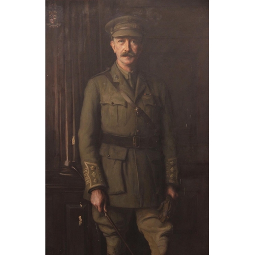 545 - Rose Dempster Bonnor (fl.1895-1916),
Portrait of Lloyd Tyrell Kenyon, 4th Bt, in the uniform of a Li... 