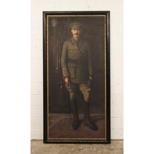 545 - Rose Dempster Bonnor (fl.1895-1916),
Portrait of Lloyd Tyrell Kenyon, 4th Bt, in the uniform of a Li... 