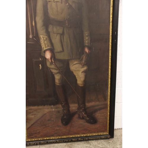 545 - Rose Dempster Bonnor (fl.1895-1916),
Portrait of Lloyd Tyrell Kenyon, 4th Bt, in the uniform of a Li... 