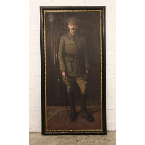 545 - Rose Dempster Bonnor (fl.1895-1916),
Portrait of Lloyd Tyrell Kenyon, 4th Bt, in the uniform of a Li... 