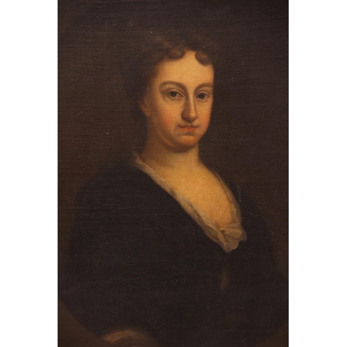 548 - Follower of Godfrey Kneller (1646-1723), 
Portrait of Anne Kenyon, daughter of Rev Edward Kenyon and... 