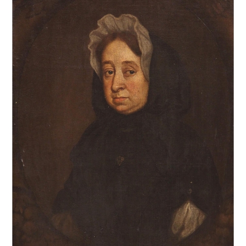 557 - English school, early 18th century,
Portrait of Anne Holland, wife of Edward Kenyon, Rector of Prest... 