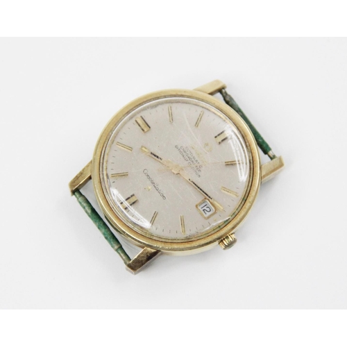 95 - A gentleman's vintage Omega Constellation Automatic chronometer wristwatch, the round champagne dial... 