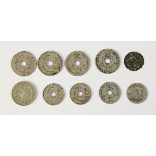 103 - A collection of ninety-nine 18th century and later silver, copper and cupro-nickel global coinage, t... 