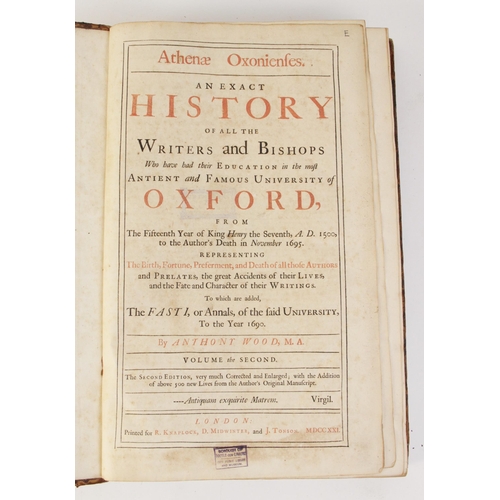 184 - THE WORKS OF THE RIGHT REVEREND AND LEARNED EZEKIEL HOPKINS, LATE LORD BISHOP OF LONDON-DERRY IN IRE... 