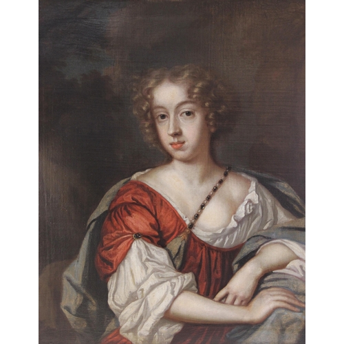 259 - * After a follower of Sir Peter Lely (1618-1680), 
Portrait of Elizabeth Countess of Ailesbury, 
Oil... 