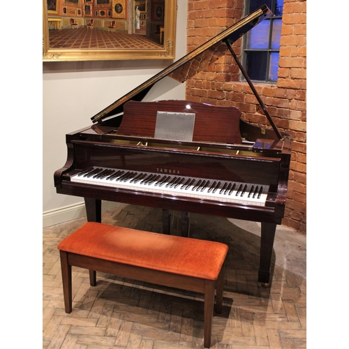 620 - * A Yamaha G1 baby grand piano, registration number F5140649, circa 1990's, finished in high gloss m... 