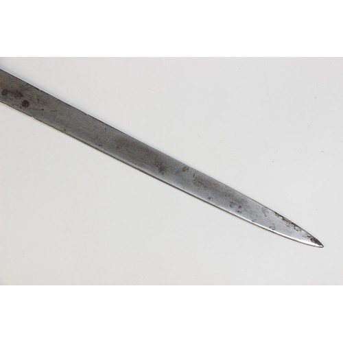 69 - A 1796 pattern infantry sword, the 82.5cm fullered steel blade with etched decoration and bayonet ti... 