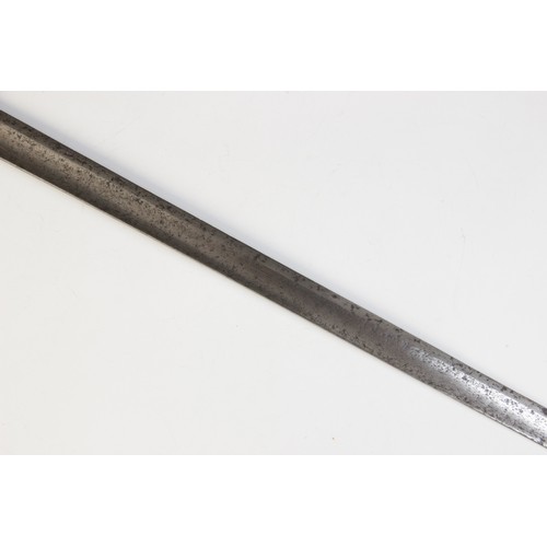 69 - A 1796 pattern infantry sword, the 82.5cm fullered steel blade with etched decoration and bayonet ti... 